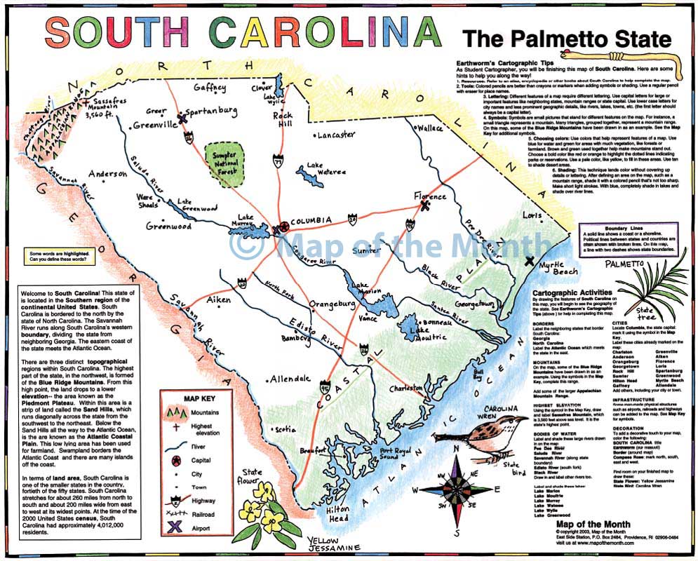 South Carolina's top education official wants online digital maps