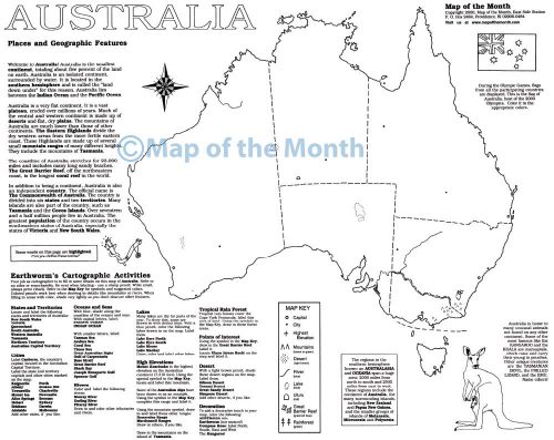 Australia map