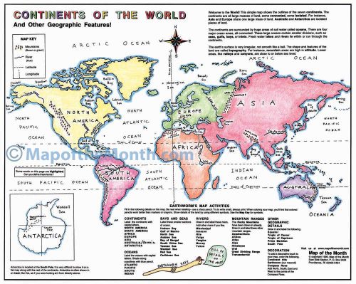 continents