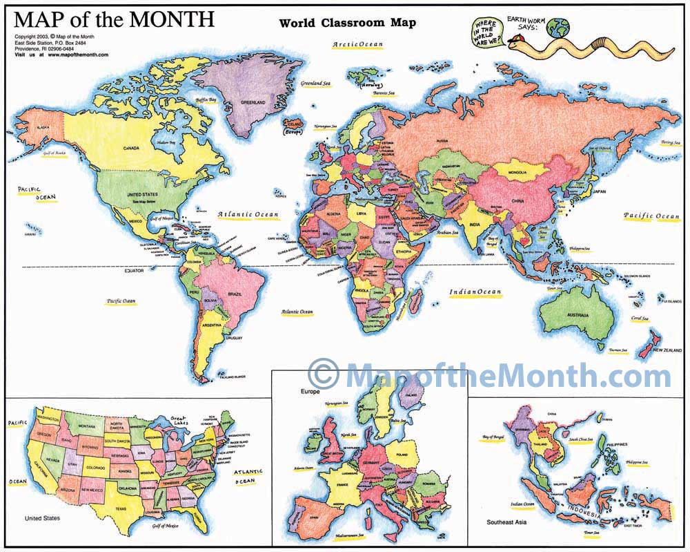 country atlas map