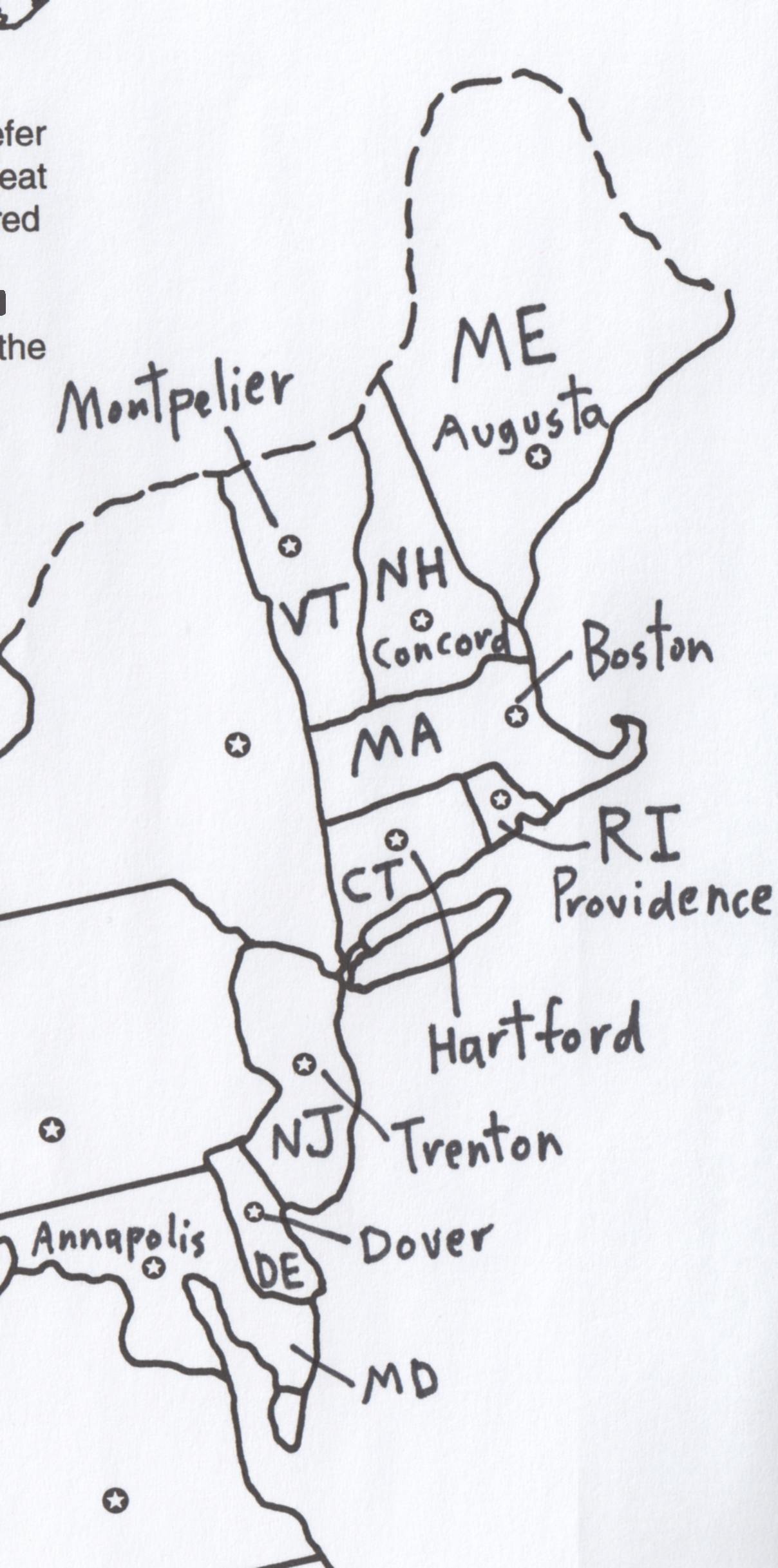 How To Label Small Areas On A Map Maps For The Classroom