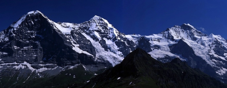 cropped Männlichen alps