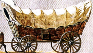 covered wagon travel in a day