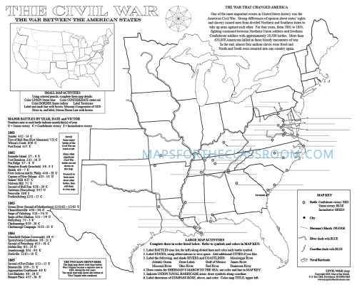 Civil War - Desktop activity map