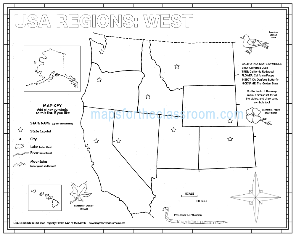 USA Regions: West